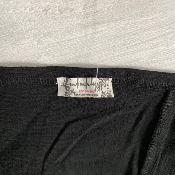 NWT FREE PEOPLE Black All Mine Brami Bralette #Q16 - Picture 5 of 7